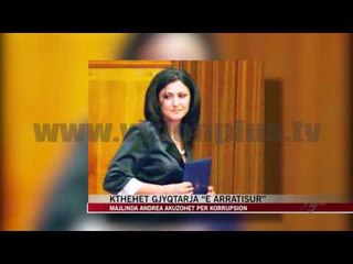 Kthehet gjyqtarja Majlinda Andrea - News, Lajme - Vizion Plus