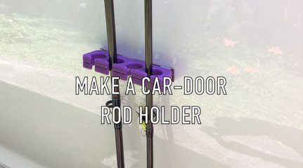 Make a Car-Door Rod Holder