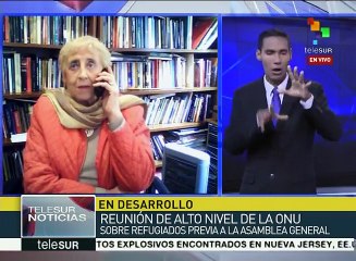 Calloni: Crisis de refugiados, consecuencia de invasiones imperiales