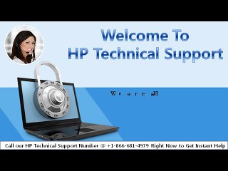 HP Technical Support 1-866-681-4979 Number