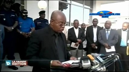 La journée  de violences du 19 Septembre à Kinshasa:  Evariste Boshab annonce un bilan provisoire de 17 morts