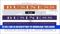 New Book Business is Business: Reality Checks for Family-Owned Companies
