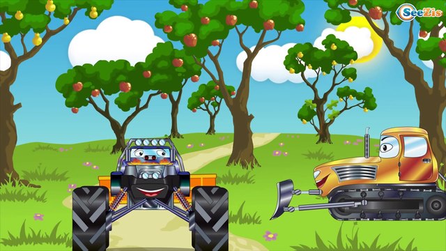 Fire Truck and Police Car | Car Cartoons for Kids | Cars and Trucks cartoons for children
