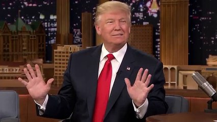 Jimmy Fallon despeinó a Donald Trump y el video se hizo viral