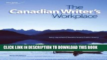 Collection Book The Canadian Writer s Workplace