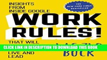 Collection Book Work Rules!: Insights from Inside Google That Will Transform How You Live and Lead