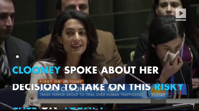 Amal Clooney takes on ISIS for 'Clear Case of Genocide' of Yazidis