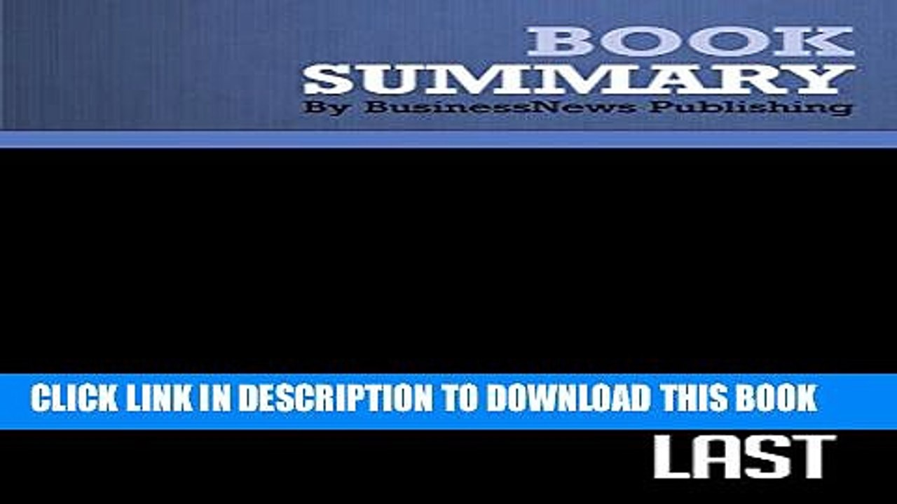 [PDF] Summary : Leaders Eat Last - Simon Sinek: Why Some Teams Pull Together and Others Don t