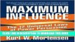 [PDF] Maximum Influence: The 12 Universal Laws of Power Persuasion Full Online