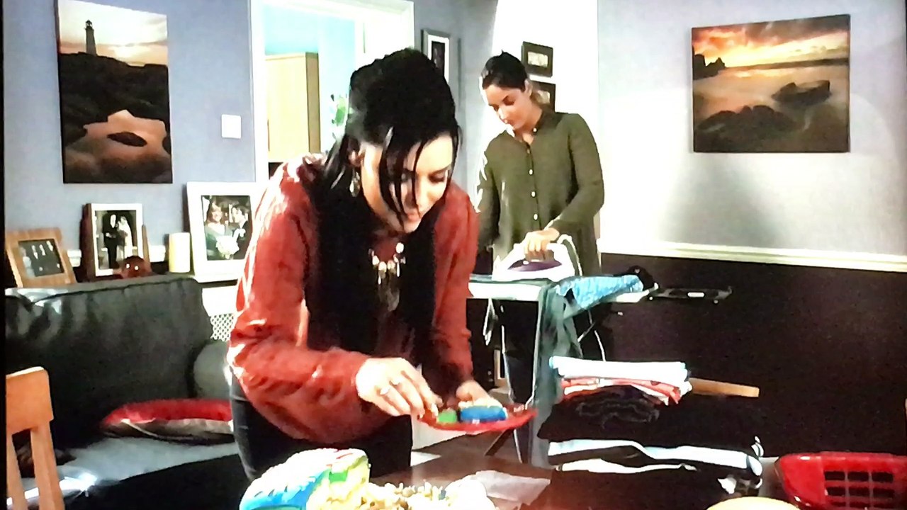 Eastenders 2016 Lauren & Whitney scenes