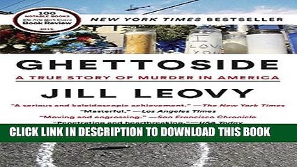 [PDF] Ghettoside: A True Story of Murder in America Popular Online