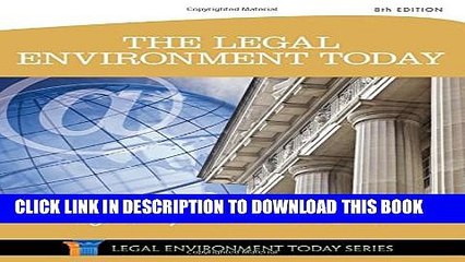 [PDF] The Legal Environment Today (Miller Business Law Today Family) Full Colection