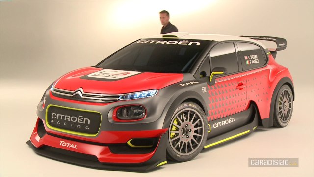 Mondial de Paris 2016 - Citroën C3 WRC Concept : ebouriffant