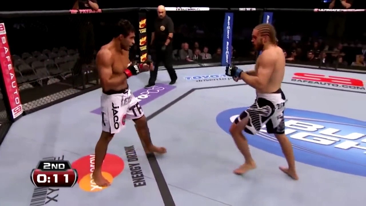 Quand des combattants MMA font les malins