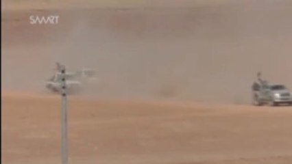 Dha Dış Haber - Öso'nun Işid'ten Beş Köyü Aldığı Çatışma Görüntülendi