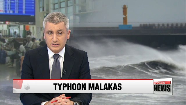Typhoon Malakas makes landfall in Japan