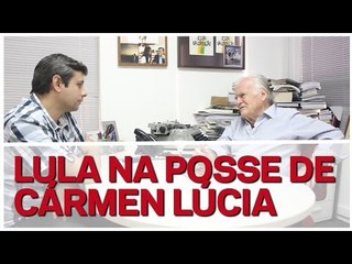 Mino Carta comenta a presença de Lula na posse de Carmen Lúcia