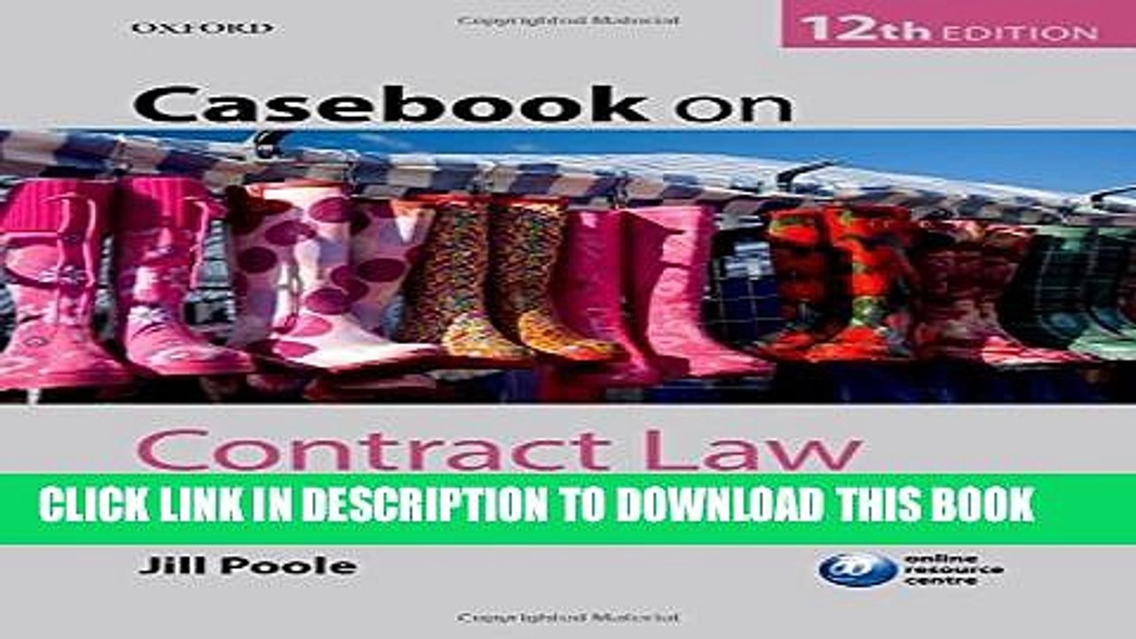 [PDF] Casebook on Contract Law Full Colection