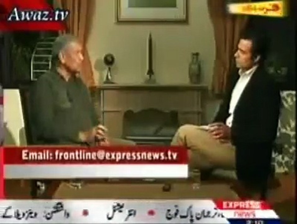 Very interesting interview of Dr. abdul qadeer khan