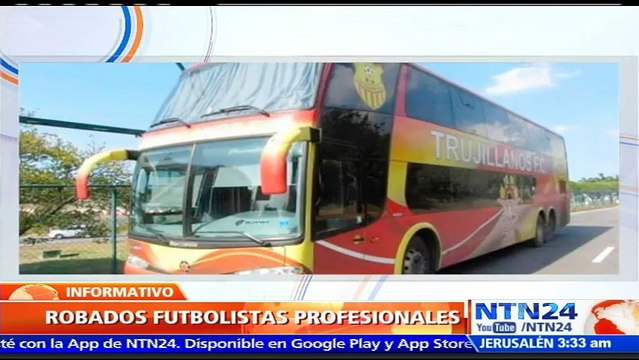 Secuestran y roban a equipo Trujillanos Fútbol Club cuando viajaba a Anzoátegui