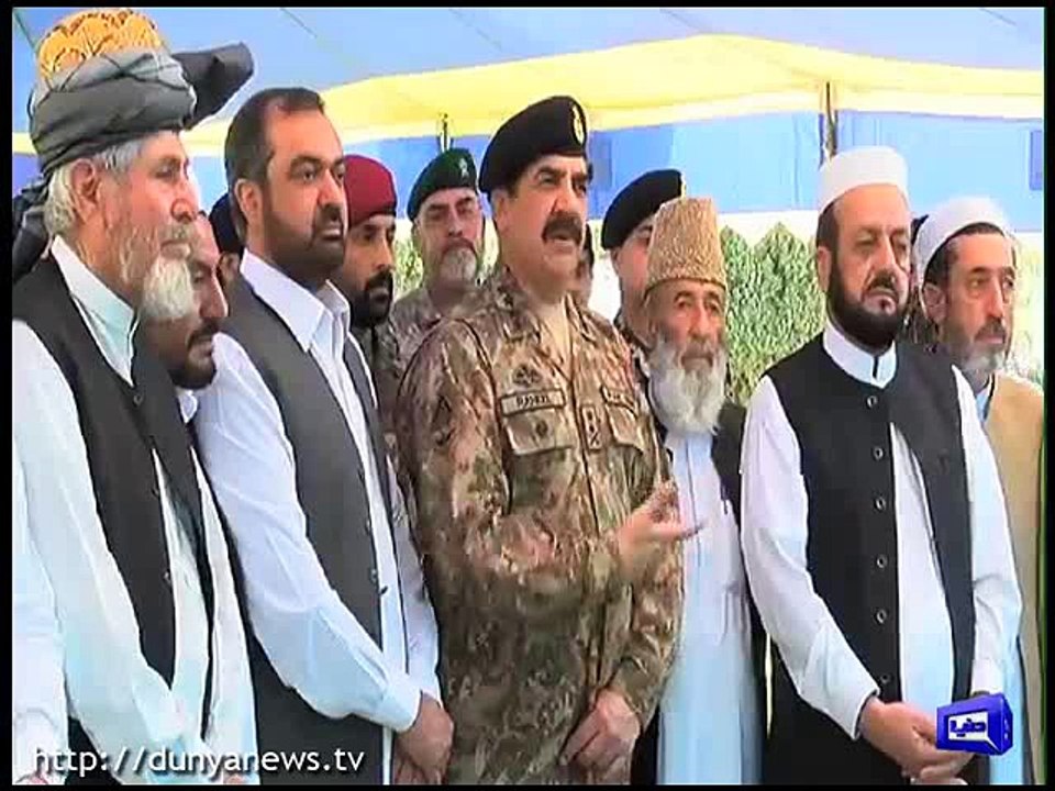 Army won't be called back from tribal areas until restoration of peace- Army Chief.