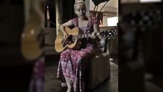 Miley Cyrus Singing Lovesong At Liam's Friends Wedding - May 2016