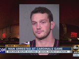 A man is accused of groping a woman at Cardinals game