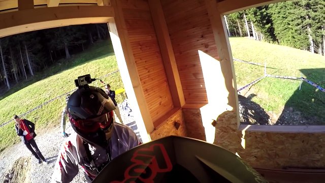 Claudio, Peaty and Rob Warner Ride the Val di Sol DH World Championships Course