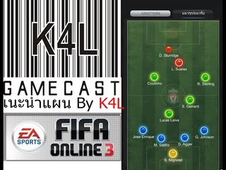 Fifa Online 3 Tactic By K4L Part 5 : แผน Y4L 1800 ชัวๆ!
