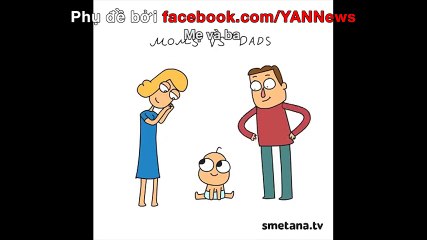 bố và mẹ khác nhau thế nào