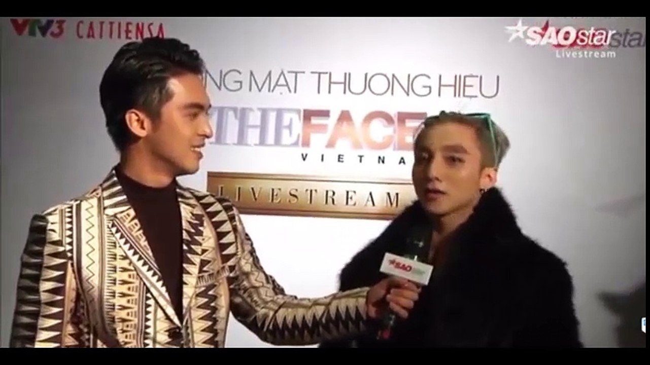MC hỏi "đểu" về trang phục của Sơn Tùng M-TP trong đêm chung kết The Face
