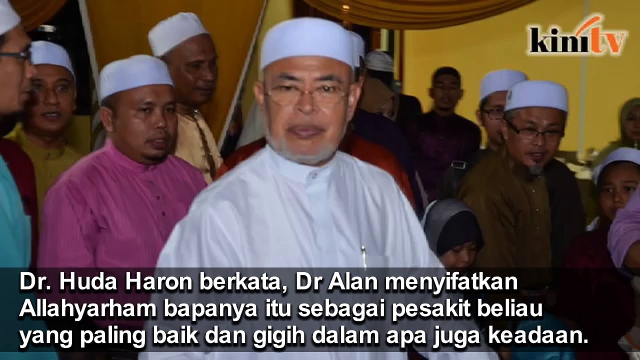 Doktor rawat Haron Din menangis terkenang arwah