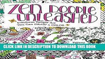 [PDF] Zen Doodle Unleashed: Freeform Tangle Art You Can Draw and Color Full Online