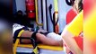 Clip đội ngũ cứu hộ làm rớt VĐV Olympic khi cấp cứu