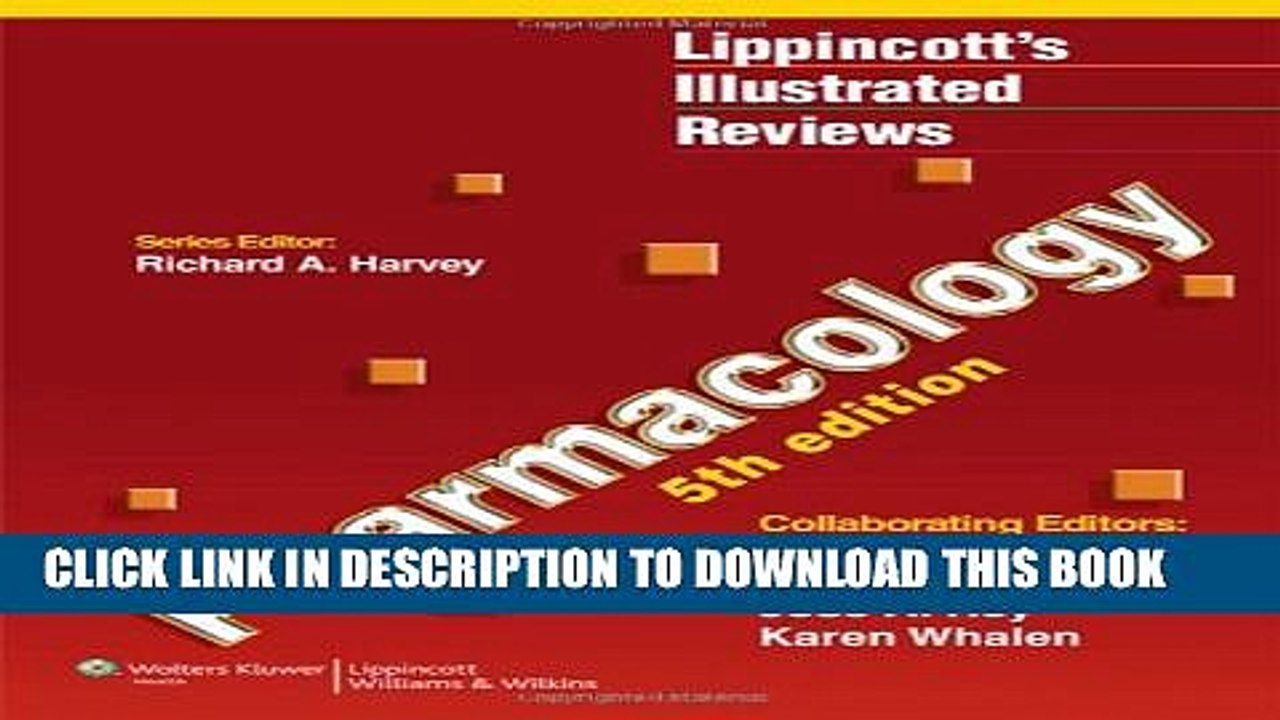[PDF] Pharmacology (Lippincott Illustrated Reviews Series) Full Online