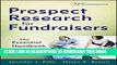 [PDF] Prospect Research for Fundraisers: The Essential Handbook Full Colection
