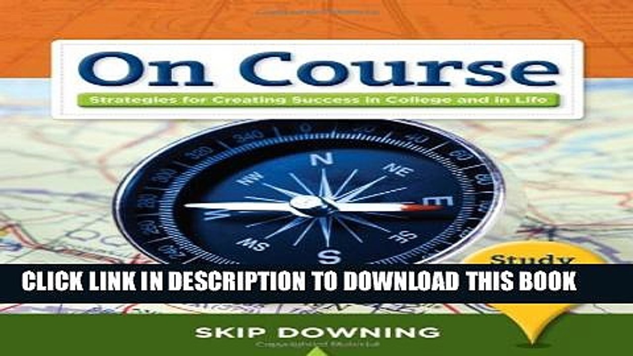 [PDF] On Course, Study Skills Plus Edition (Textbook-specific CSFI) Full Online