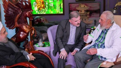 Presidente iraní se reúne en La Habana con los hermanos Castro