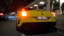 Ferrari 599 GTO picks up 2 girls in Monaco   MAD Accelerations!