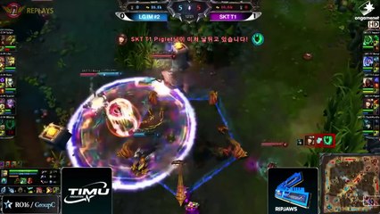 Faker First Game With Zed In The History - SKT T1 Replays