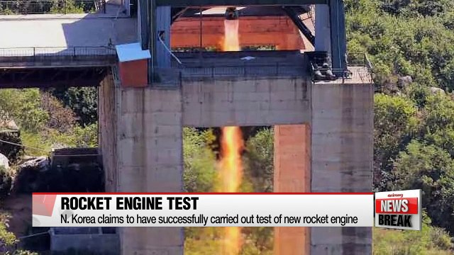 N. Korea claims to have successfully carried out test of new rocket engine