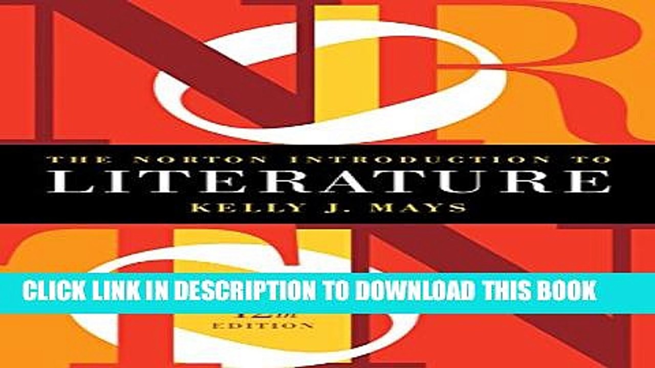 [PDF] The Norton Introduction to Literature (Shorter Twelfth Edition) Full Collection