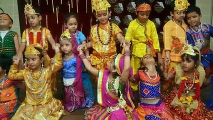 Sarvottam International School celebrated the Janmashtami festival