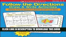 Collection Book Follow-the-Directions Draw   Write Activities: Step-by-Step Directions and Writing