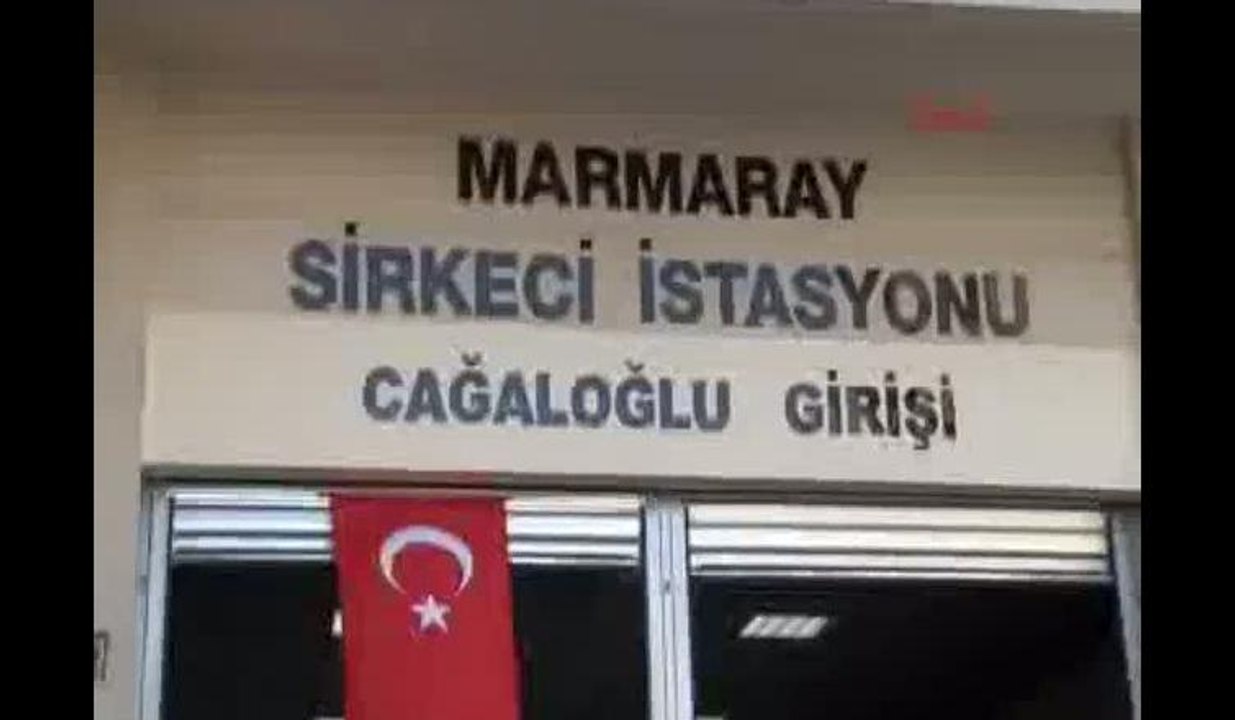 Marmaray'da teknik arıza