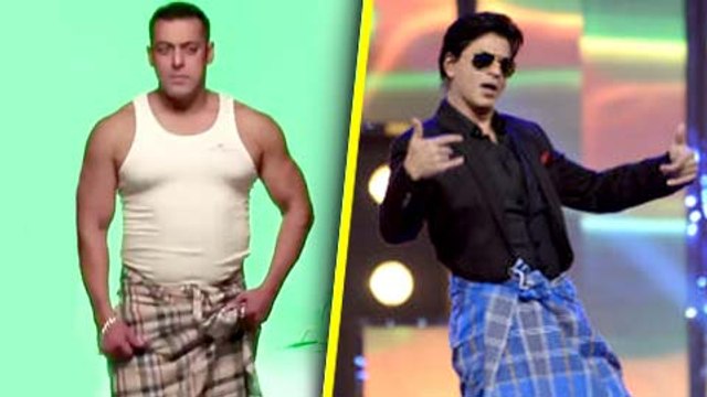 Salman Khan Lungi Swag, Does A Shah Rukh Khan