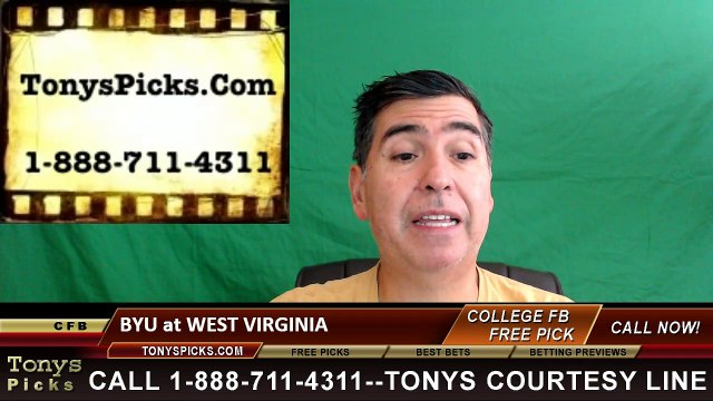 West Virginia Mountaineers vs. BYU Cougars Free Pick Prediction NCAA College Football Odds Preview 9/24/2016