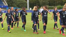 Avant match France/Albanie - Qualificatif EURO 2017 Féminin
