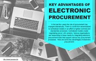 A Few Key Advantages of Electronic Procurement Methods