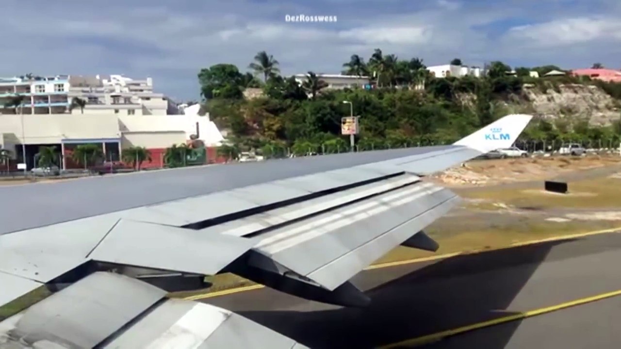 Décollage et virage très serré d'un avion Boeing 747 !
